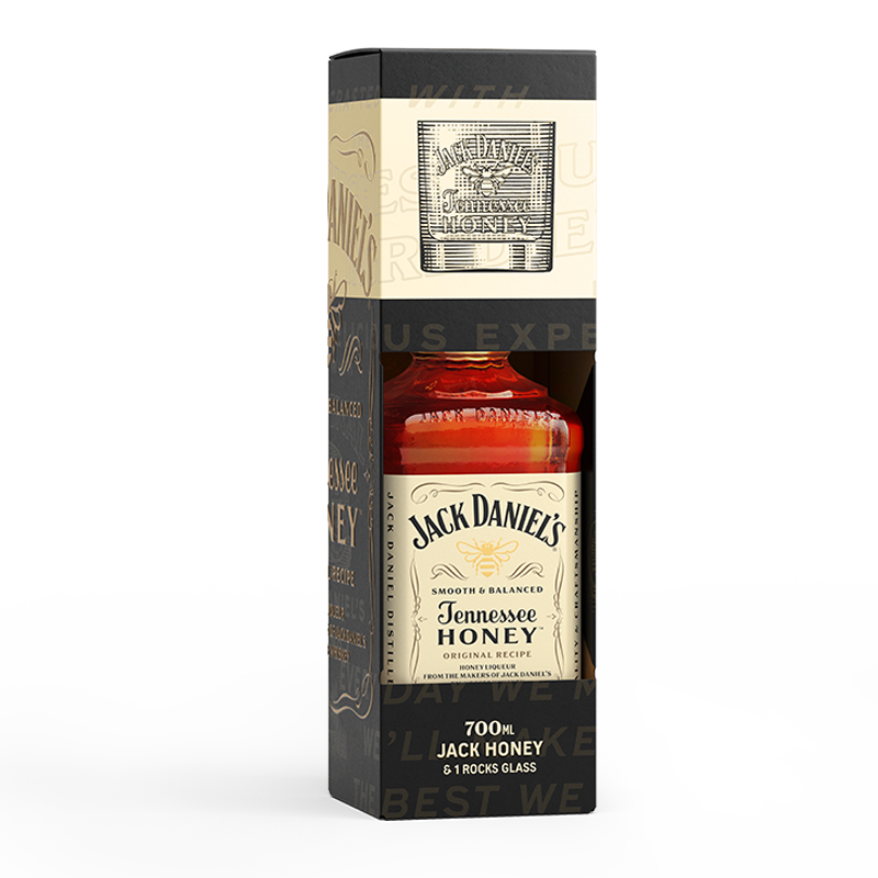 Jack Daniel's Tennessee Honey Geschenkspackung mit Tumbler 35 Vol.%