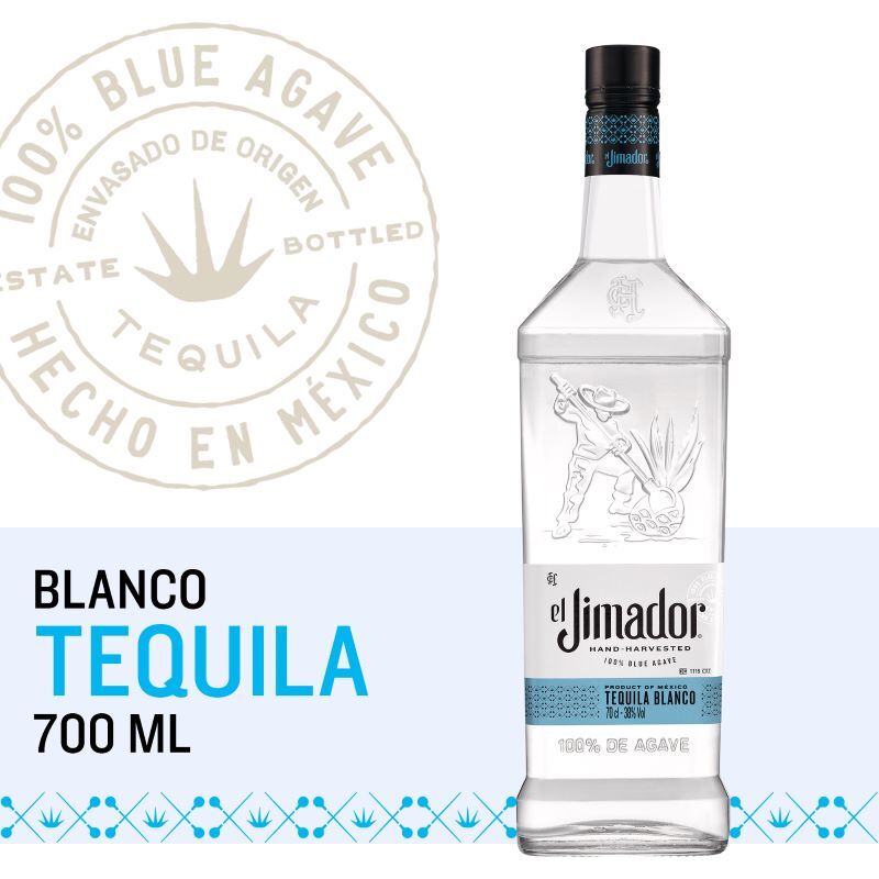 El Jimador Tequila Blanco 38 Vol.% 0,7L